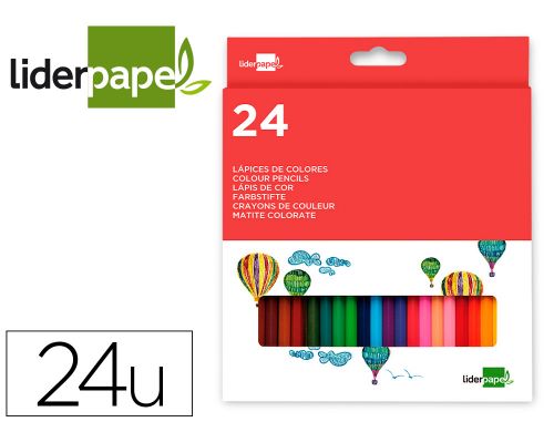 Lpis de cor liderpapel 24 unidades , Liderpapel , 34247 , 8423473342477